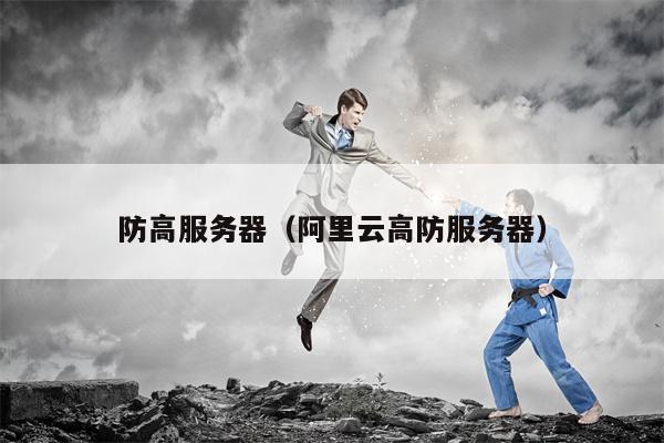 防高服务器（阿里云高防服务器）