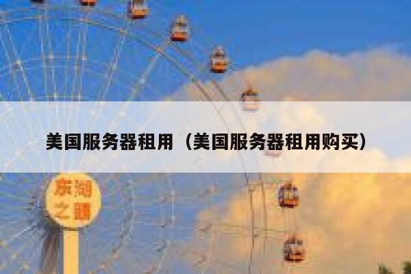 美国服务器租用（美国服务器租用购买）