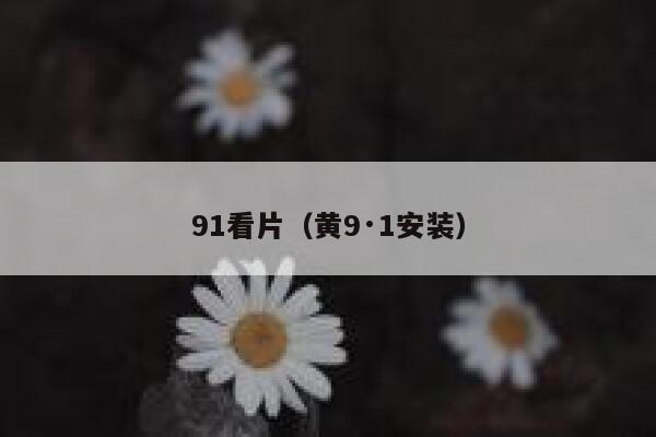 91看片（黄9·1安装）