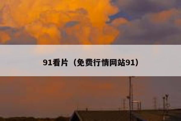 91看片（免费行情网站91）